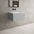 Raffinata One Drawer Vanity Unit  With Beyondstone Basin - Light Concrete 600mm