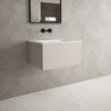 Raffinata One Drawer Vanity Unit  With Beyondstone Basin - Matt Cashmere 600mm image