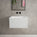 Raffinata One Drawer Vanity Unit  With Beyondstone Basin - Matt Dove 600mm