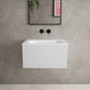 Raffinata One Drawer Vanity Unit  With Beyondstone Basin - Matt Dove 600mm image