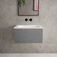 Raffinata One Drawer Vanity Unit  With Beyondstone Basin - Matt Dust 600mm image