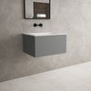 Raffinata One Drawer Vanity Unit  With Beyondstone Basin - Matt Dust 600mm image