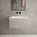 Raffinata One Drawer Vanity Unit  With Beyondstone Basin - Matt Stone 600mm