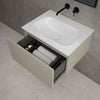 Raffinata One Drawer Vanity Unit  With Beyondstone Basin - Matt Stone 600mm image