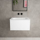 Raffinata One Drawer Vanity Unit  With Beyondstone Basin - Matt White 600mm image