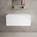 Raffinata Single Drawer Countertop Vanity Unit - Gloss White 800mm