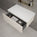 Raffinata Single Drawer Countertop Vanity Unit - Matt Cashmere 800mm