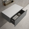 Raffinata Single Drawer Countertop Vanity Unit - Matt Dust 800mm image
