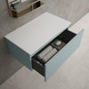 Raffinata Single Drawer Countertop Vanity Unit - Matt Fjord 800mm image