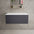 Raffinata Single Drawer Countertop Vanity Unit - Matt Graphite 800mm