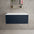 Raffinata Single Drawer Countertop Vanity Unit - Matt Indigo 800mm