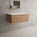 Raffinata Single Drawer Countertop Vanity Unit - Oak 800mm