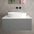 Raffinata Single Drawer Countertop Vanity Unit - Matt Dust 800mm