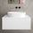 Raffinata Single Drawer Countertop Vanity Unit - Matt White 800mm
