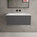 Raffinata One Drawer Vanity Unit With Beyondstone Basin - Dark Concrete 800mm