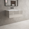 Raffinata One Drawer Vanity Unit With Beyondstone Basin - Gloss Cashmere 800mm image