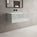 Raffinata One Drawer Vanity Unit With Beyondstone Basin - Gloss Dove 800mm