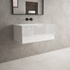 Raffinata One Drawer Vanity Unit With Beyondstone Basin - Gloss White 800mm image