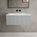 Raffinata One Drawer Vanity Unit With Beyondstone Basin - Light Concrete 800mm