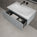 Raffinata One Drawer Vanity Unit With Beyondstone Basin - Light Concrete 800mm