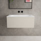 Raffinata One Drawer Vanity Unit With Beyondstone Basin - Matt Cashmere 800mm image