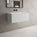 Raffinata One Drawer Vanity Unit With Beyondstone Basin - Matt Dove 800mm