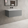 Raffinata One Drawer Vanity Unit With Beyondstone Basin - Matt Dust 800mm image