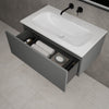 Raffinata One Drawer Vanity Unit With Beyondstone Basin - Matt Dust 800mm image