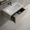 Raffinata One Drawer Vanity Unit With Beyondstone Basin - Matt Stone 800mm image