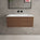 Raffinata One Drawer Vanity Unit With Beyondstone Basin - Walnut 800mm