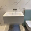 Raffinata One Drawer Vanity Unit With Beyondstone Basin - Gloss White 800mm [Customer image] image