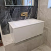 Raffinata One Drawer Vanity Unit With Beyondstone Basin - Gloss White 800mm [Customer image] image