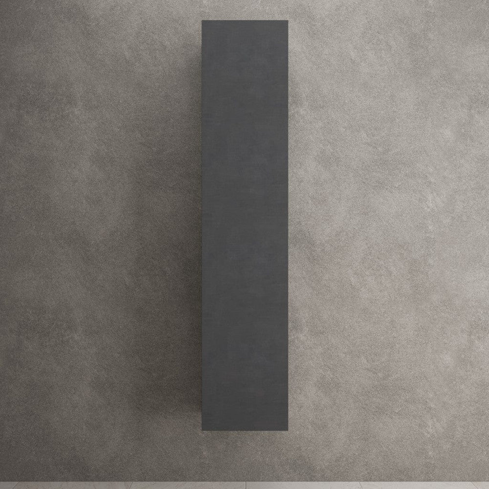 Raffinata Tall Wall Cabinet - Dark Concrete 350mm x 1650mm