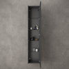 Raffinata Tall Wall Cabinet - Dark Concrete 350mm x 1650mm image
