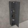Raffinata Tall Wall Cabinet - Dark Concrete 350mm x 1650mm image