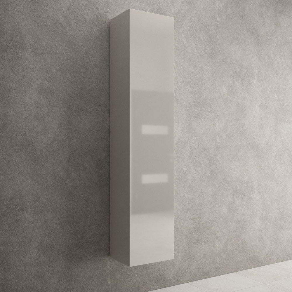 Raffinata Tall Wall Cabinet - Gloss Cashmere 350mm x 1650mm
