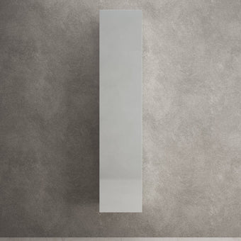 Raffinata Tall Wall Cabinet - Gloss Dove 350mm x 1650mm