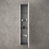 Raffinata Tall Wall Cabinet - Gloss White 350mm x 1650mm image