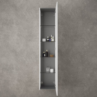 Raffinata Tall Wall Cabinet - Gloss White 350mm x 1650mm