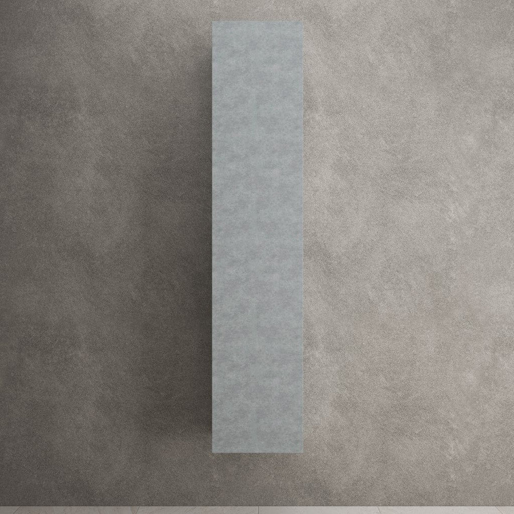 Raffinata Tall Wall Cabinet - Light Concrete 350mm x 1650mm
