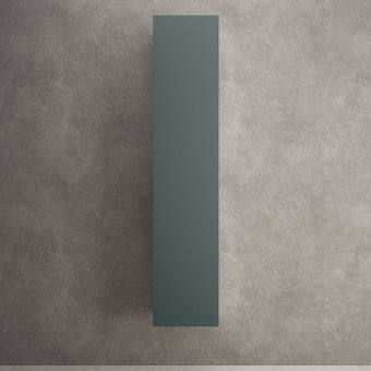 Raffinata Tall Wall Cabinet - Matt Dark Green 350mm x 1650mm