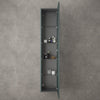 Raffinata Tall Wall Cabinet - Matt Dark Green 350mm x 1650mm image