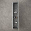 Raffinata Tall Wall Cabinet - Matt Dove 350mm x 1650mm image