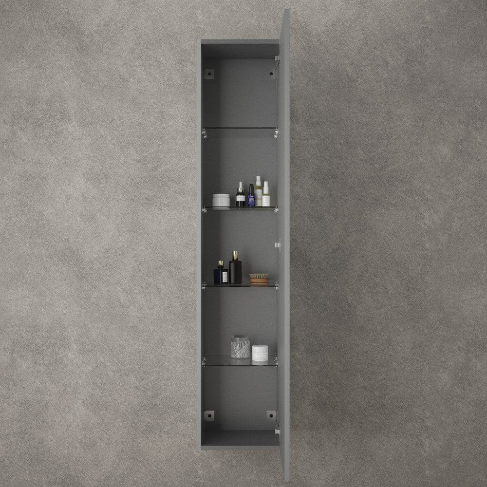 Raffinata Tall Wall Cabinet - Matt Dust 350mm x 1650mm