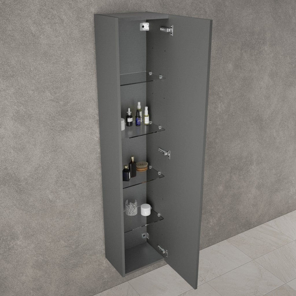 Raffinata Tall Wall Cabinet - Matt Dust 350mm x 1650mm