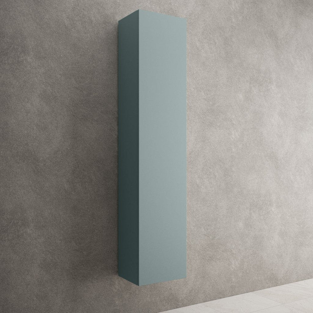 Raffinata Tall Wall Cabinet - Matt Fjord 350mm x 1650mm