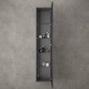 Raffinata Tall Wall Cabinet - Matt Graphite 350mm x 1650mm image