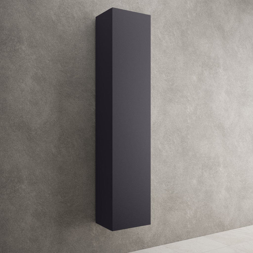 Raffinata Tall Wall Cabinet - Matt Graphite 350mm x 1650mm