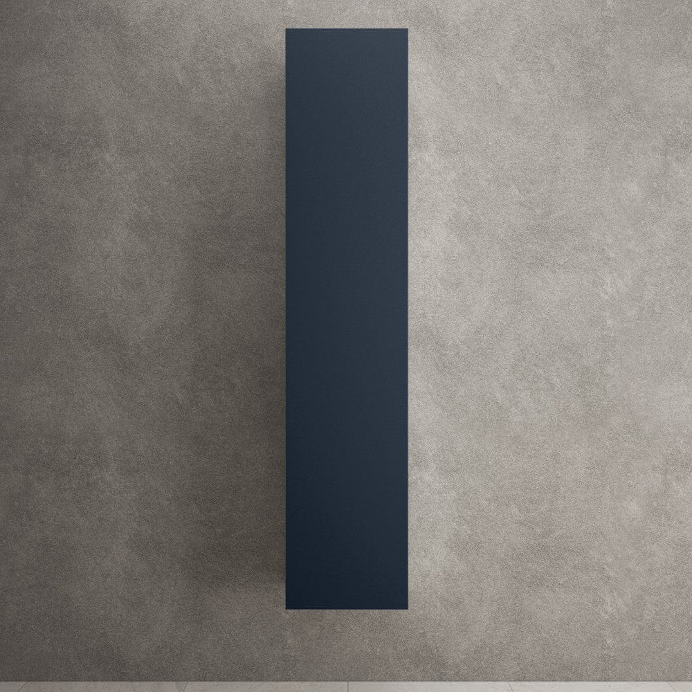 Raffinata Tall Wall Cabinet - Matt Indigo 350mm x 1650mm