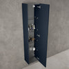 Raffinata Tall Wall Cabinet - Matt Indigo 350mm x 1650mm image
